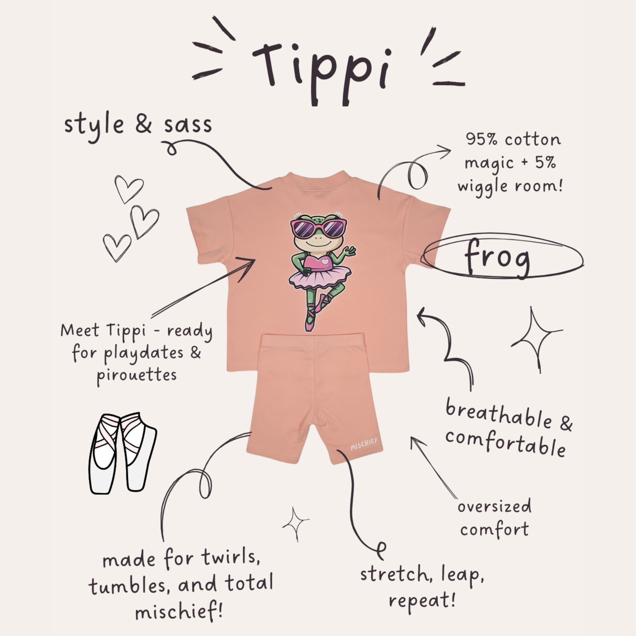 Tippi Summer Set - Mischief Apparel