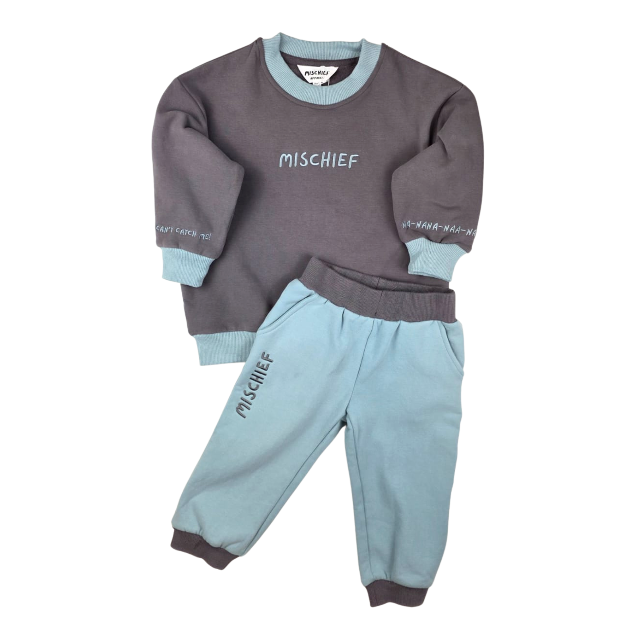 The Can’t Catch Me Winter Set – Storm & Sky - Mischief Apparel