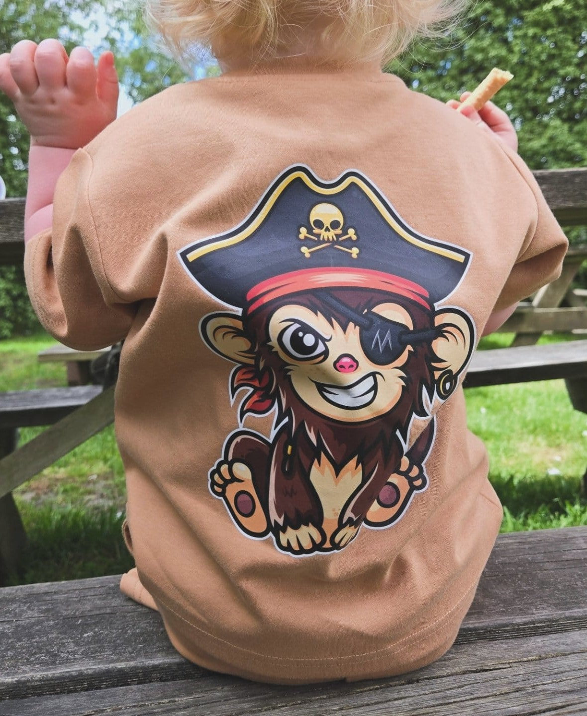 Monkey Summer Set - Brown - Mischief Apparel
