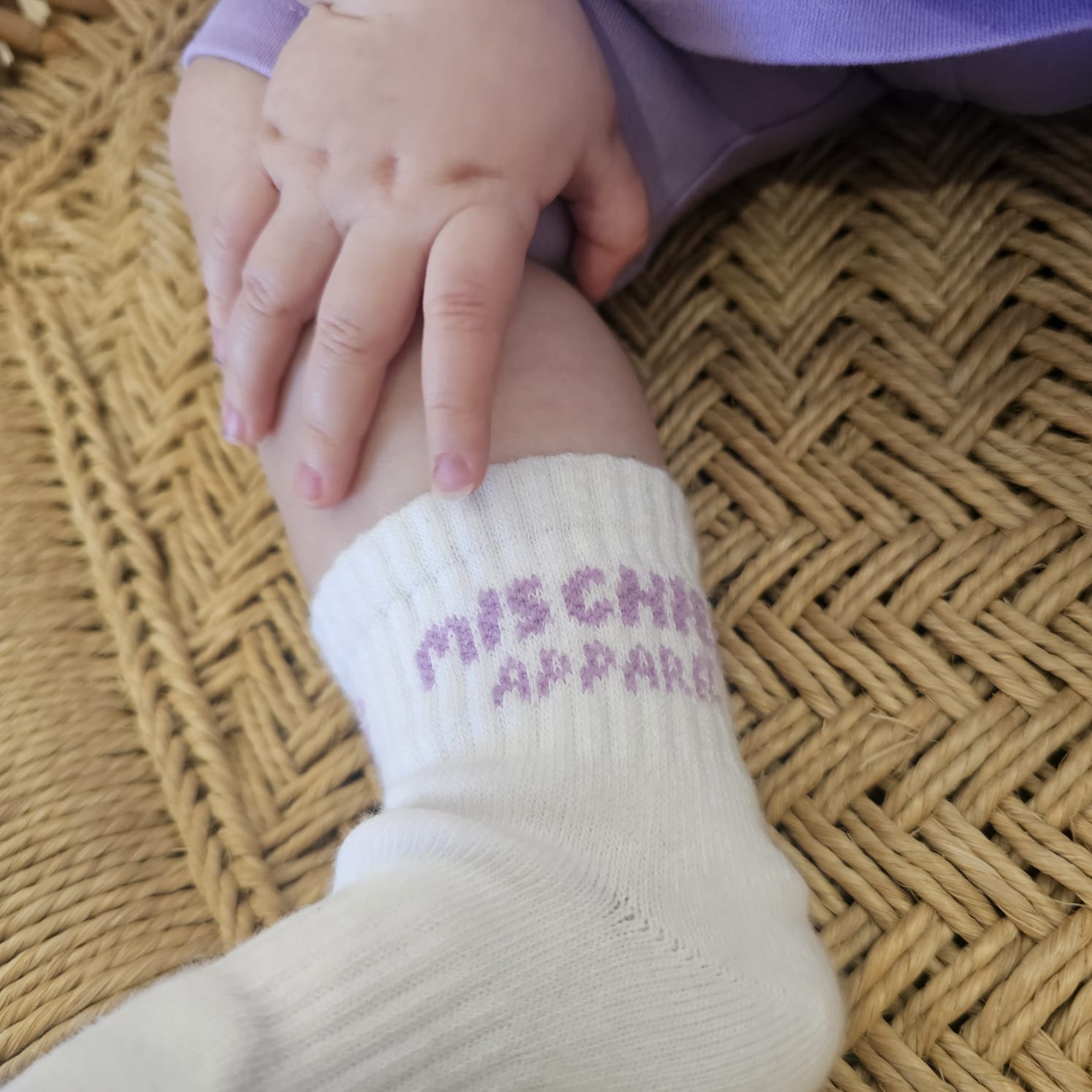 Purple Mischief Socks - Mischief Apparel
