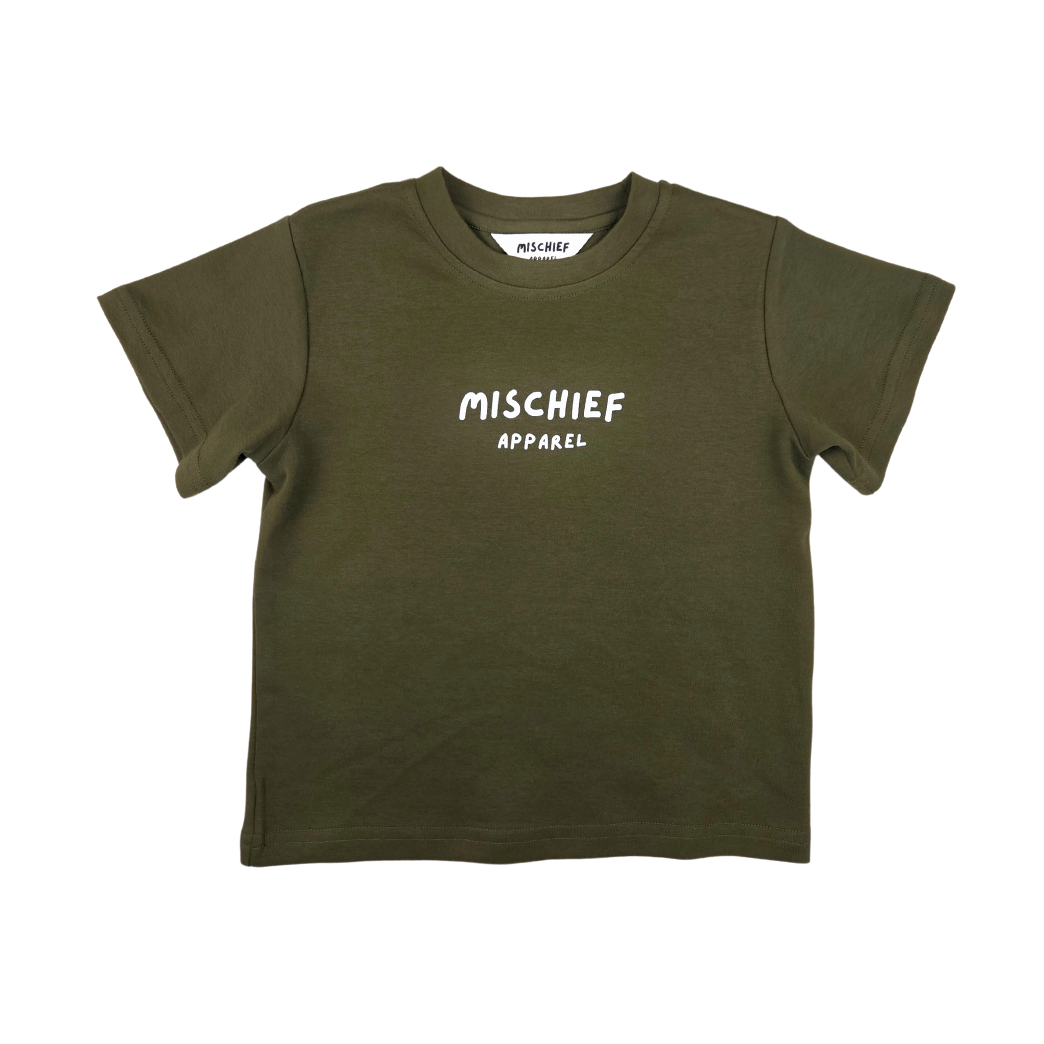Texx Tee - Olive Green - Mischief Apparel