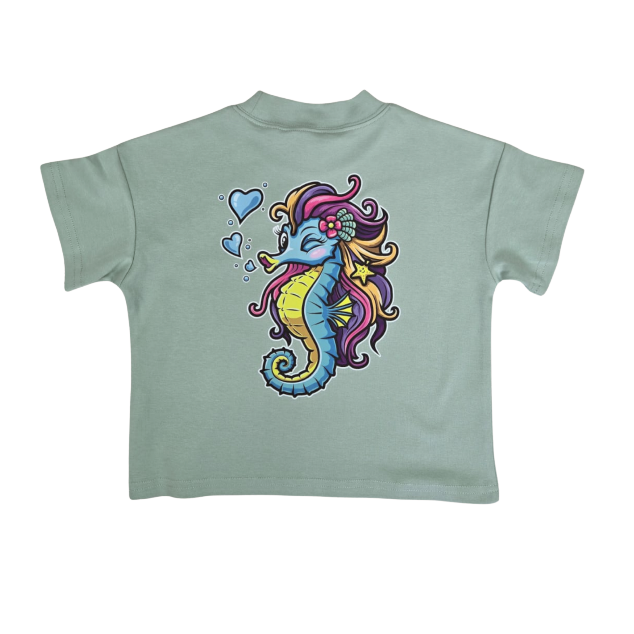 Loxie Tee - Jade Green - Mischief Apparel