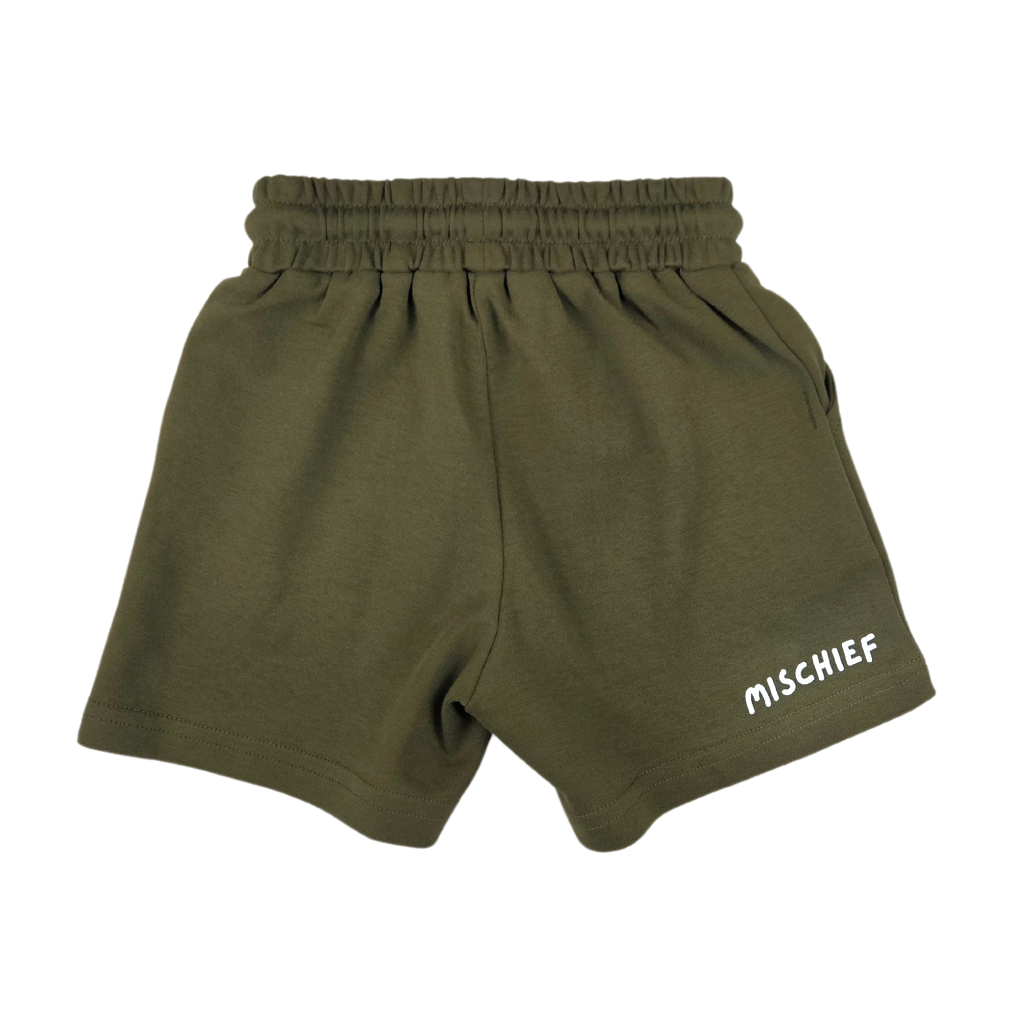 Slouch Short - Olive Green - Mischief Apparel